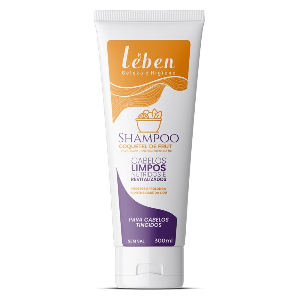 Shampoo Leben 300ML Coquetel de Frutas