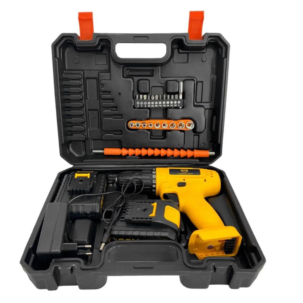 Furadeira Parafusadeira Sem Fio 36v B-TEK Modelo BT-DZ01