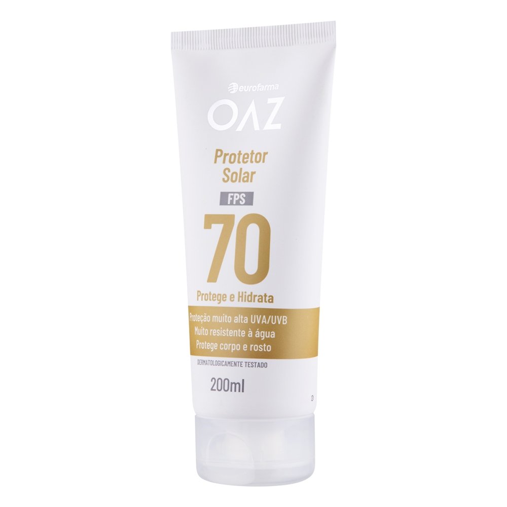 Protetor Solar OAZ FPS70 200ml