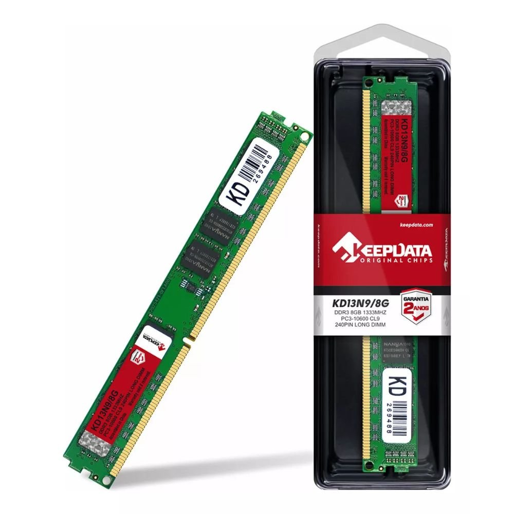 Memoria DDR3 8GB 1333MHZ KeepData