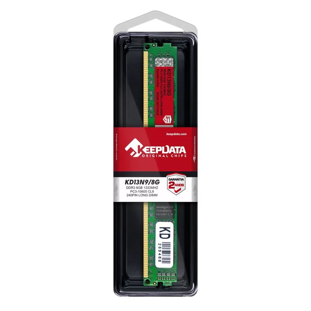 Memoria DDR3 8GB 1333MHZ KeepData
