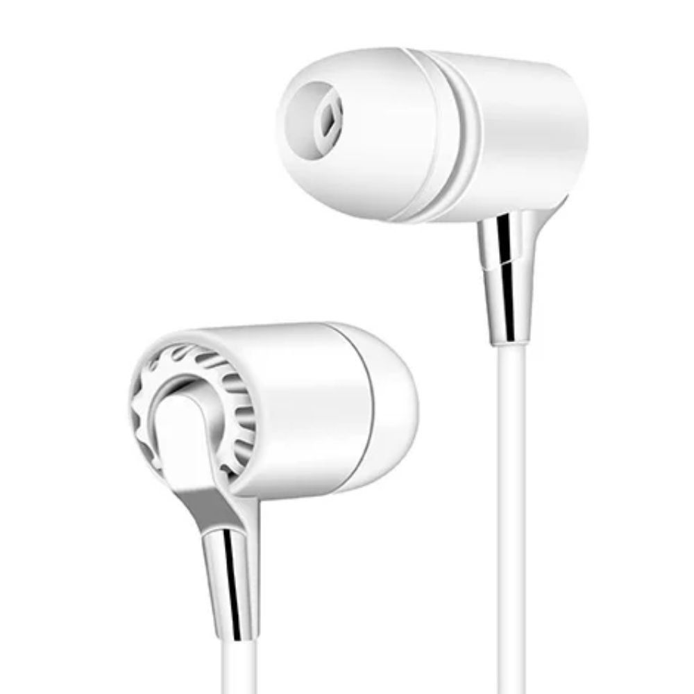 Fone De Ouvido P3 Intra Auricular FN618 Branco