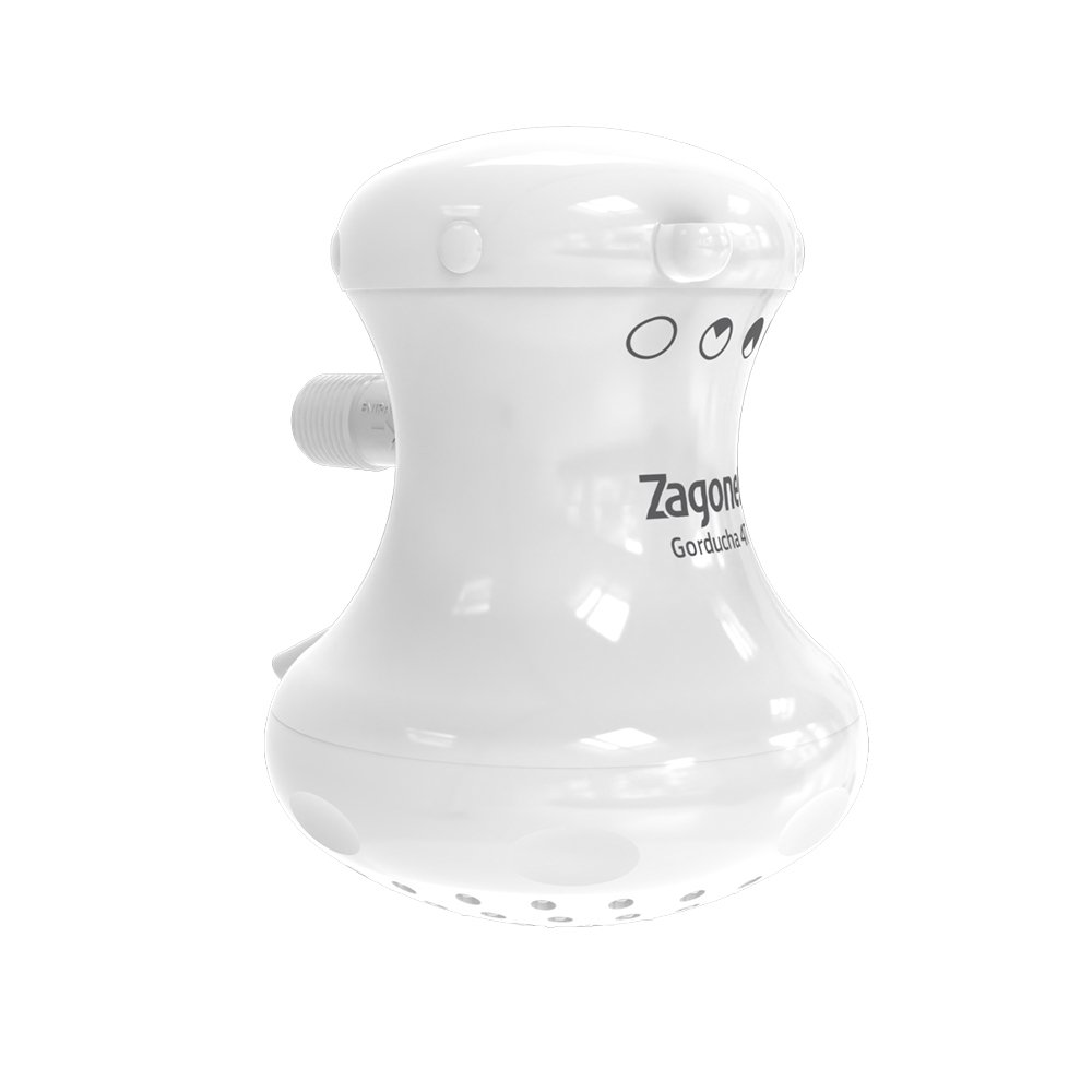 Chuveiro Ducha Zagonel Gorducha 4 Temperaturas Branco 127V