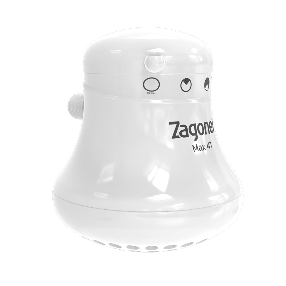 Chuveiro Ducha Zagonel Max 4 Temperaturas Branco 5700W 220V