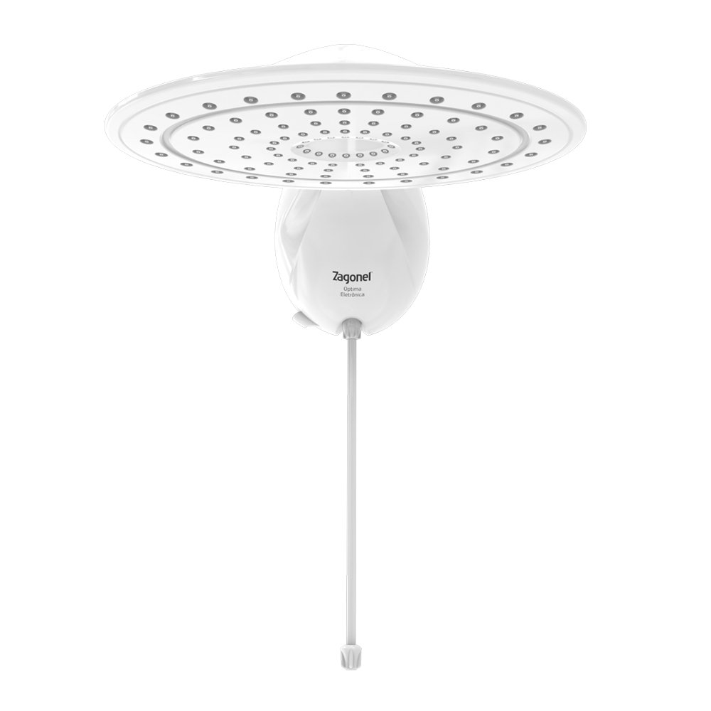 Chuveiro Ducha Zagonel Óptima Eletrônica Branco 7700W 220V
