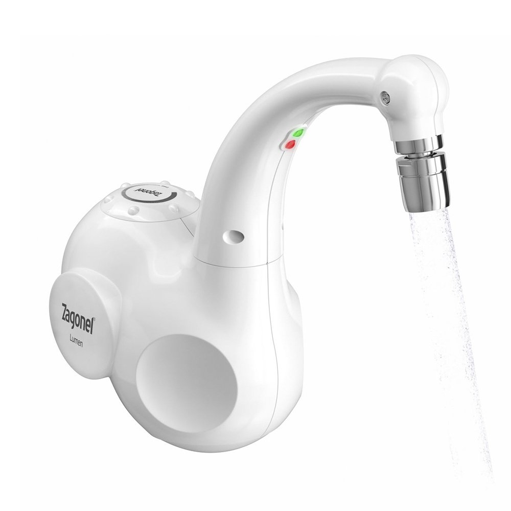 Torneira Eletrônica Zagonel Lumen Branco 5500W 220V