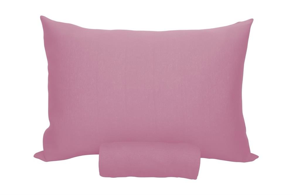 Lençol de Elástico 1 Peça Portallar Classic Cotton Rose Brid Casal