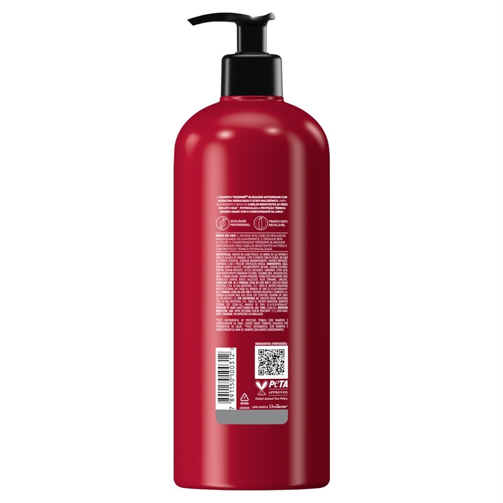 Shampoo TRESemmé Blindagem Antiumidade 650ml