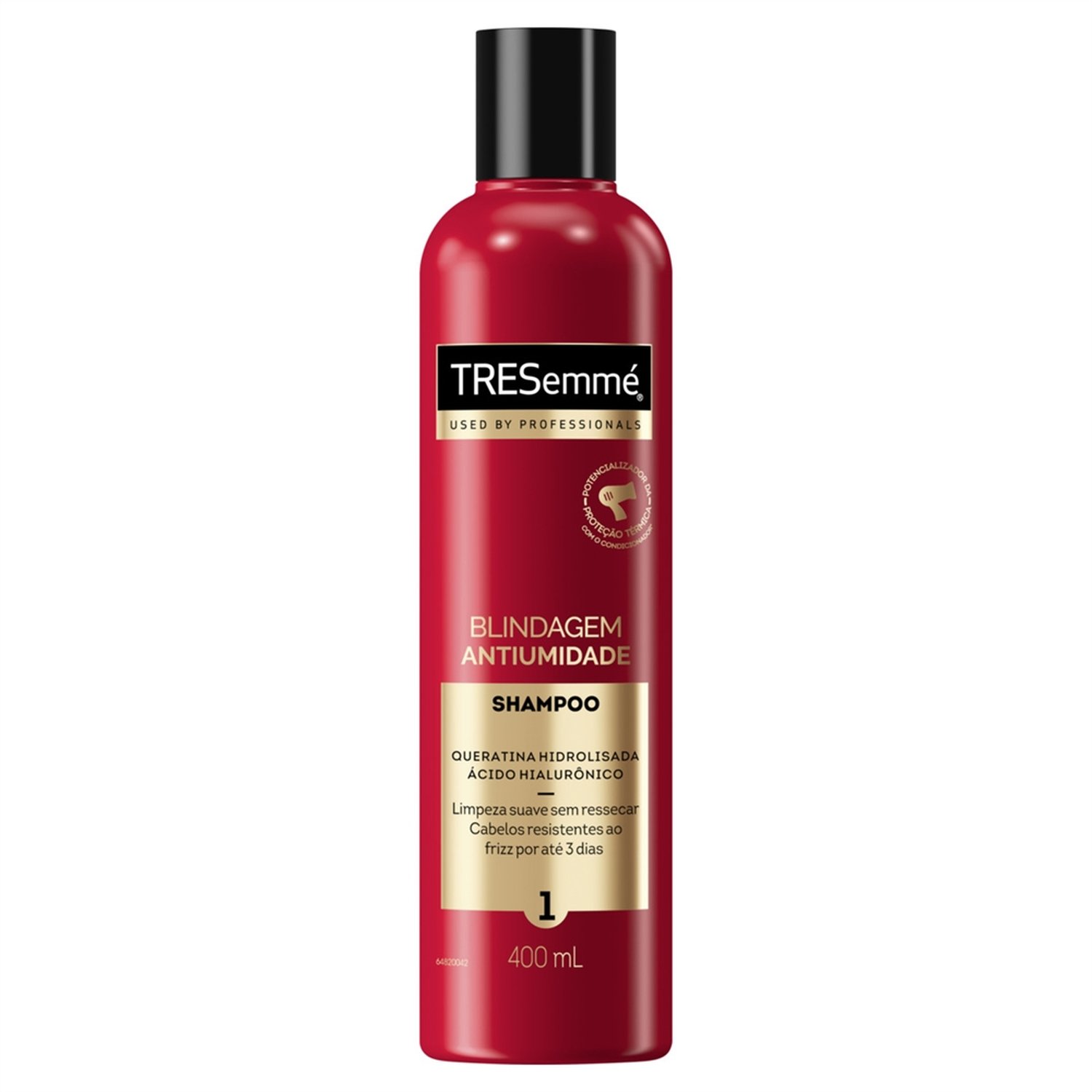 Shampoo TRESemmé Blindagem Antiumidade 400ml
