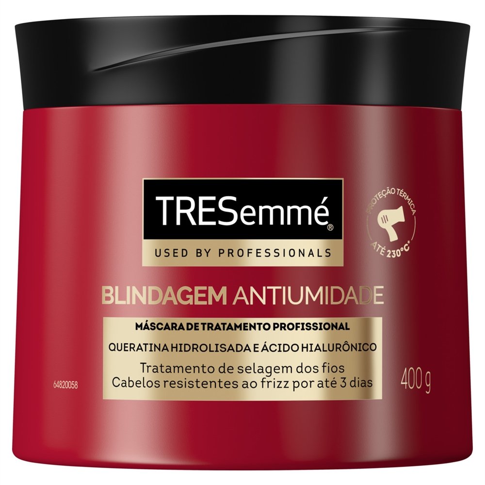 Máscara de Tratamento TRESemmé Blindagem Antiumidade 400g