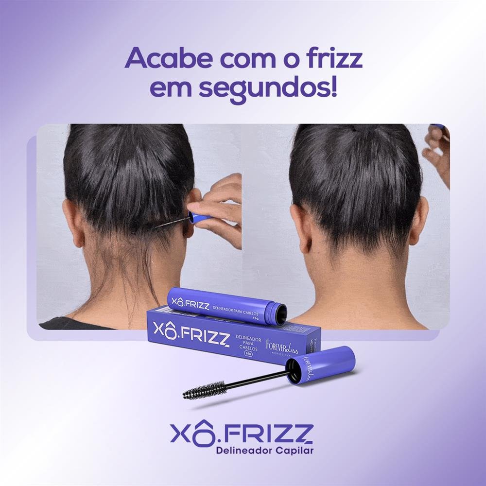 Kit Display Modelador Xô Frizz Forever Liss 12X10G
