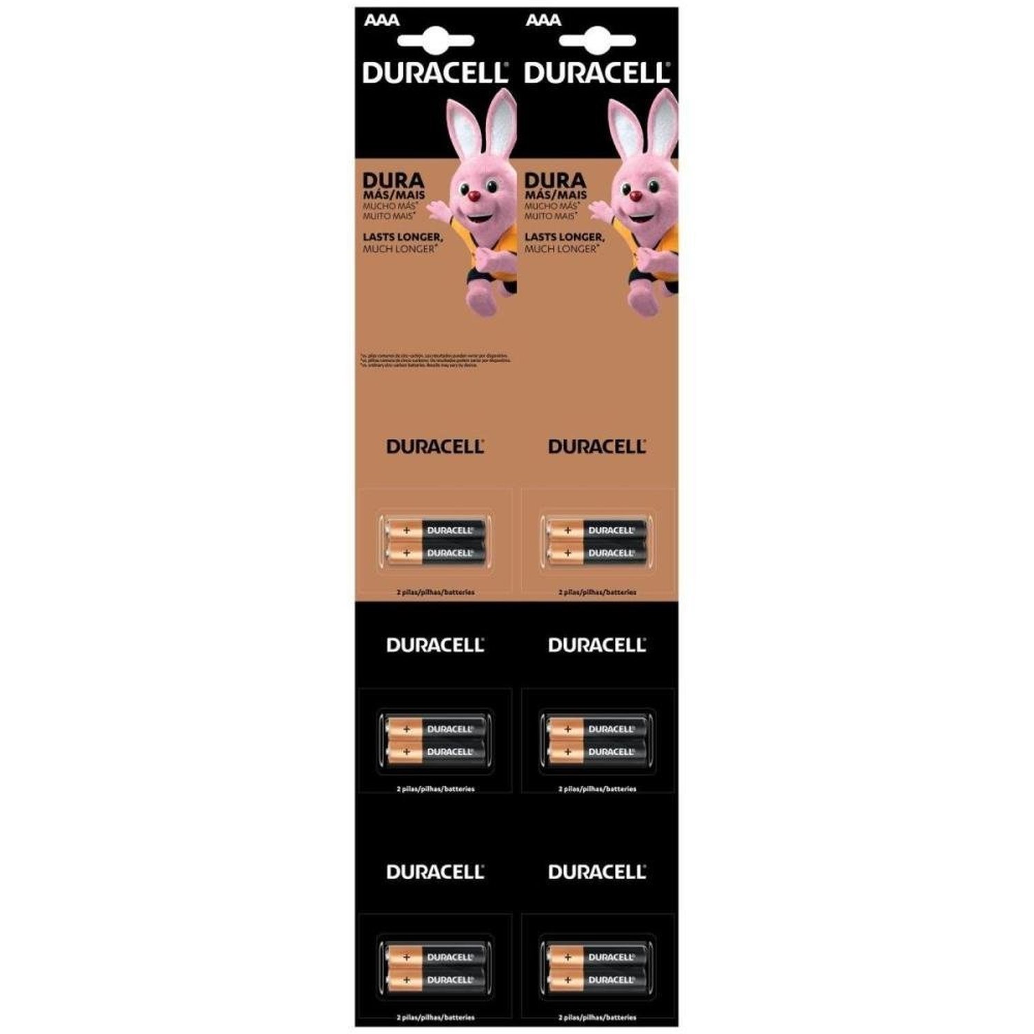 Pilha Duracell Palito Aaa 2Un Sm