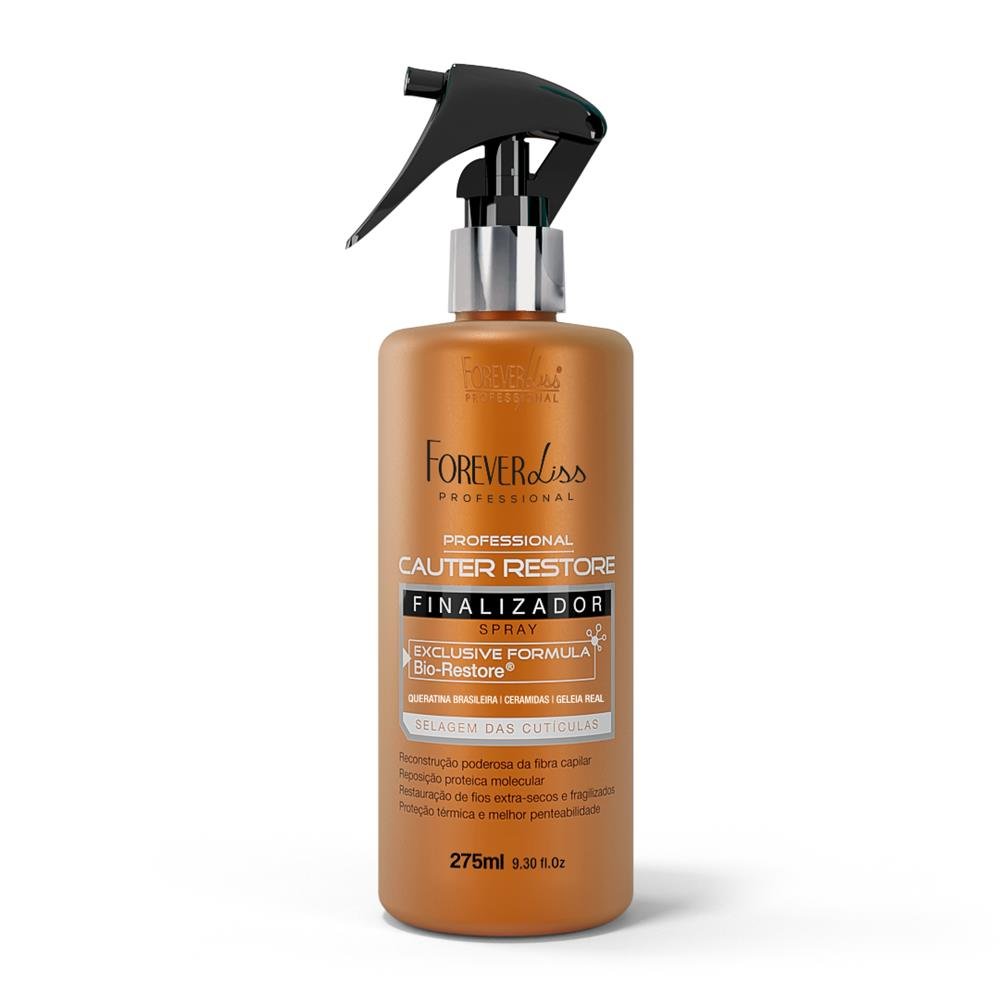 Spray Finalizador Cauterização Cauter Restore Forever Liss 275Ml