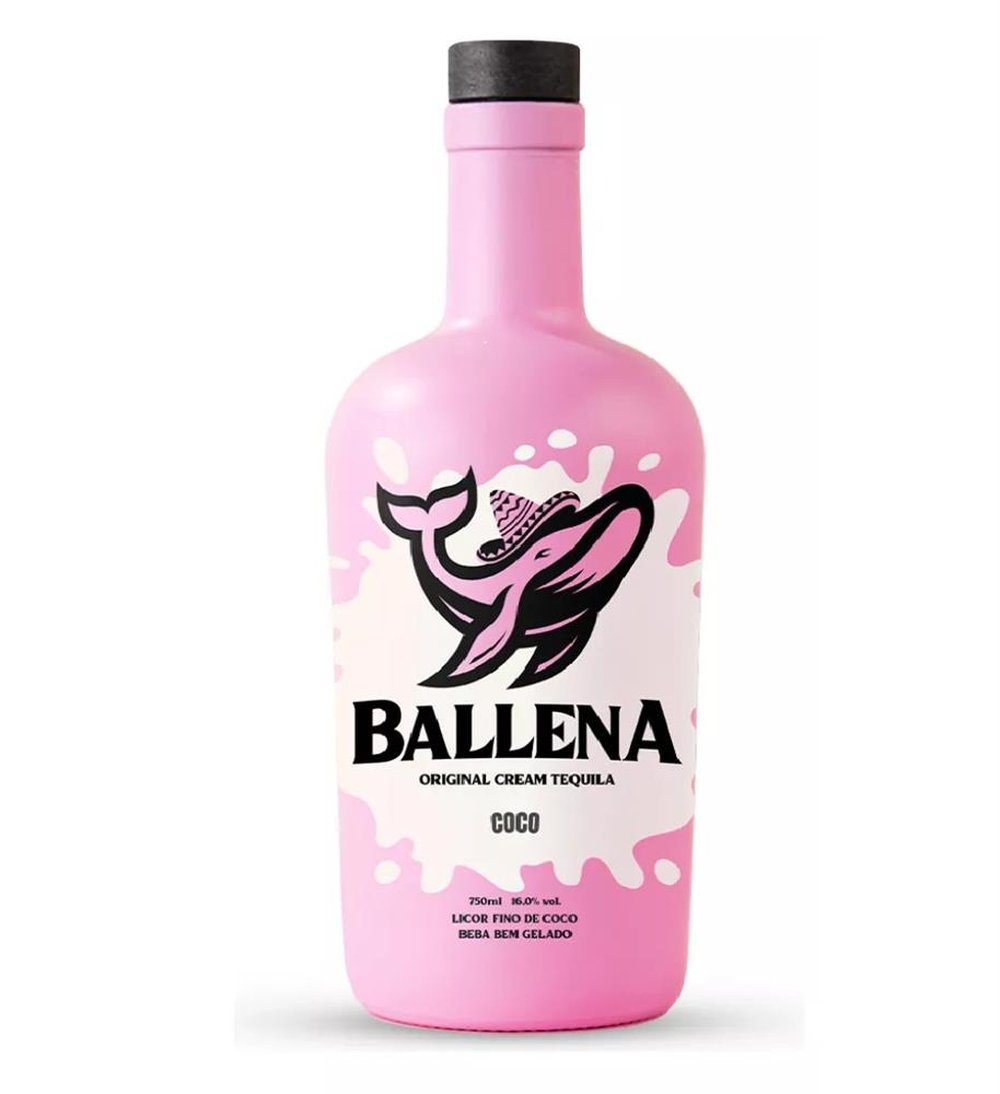 Licor Ballena Côco 750ml