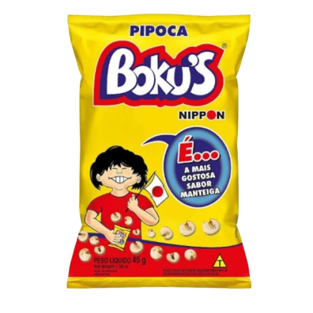 Pipoca Bokus 45g Amanteigada