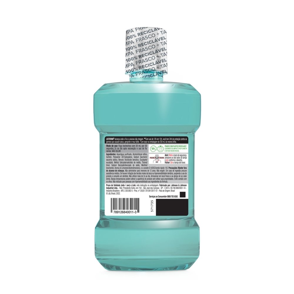 Enxaguante Bucal Listerine Cool Mint 500ml