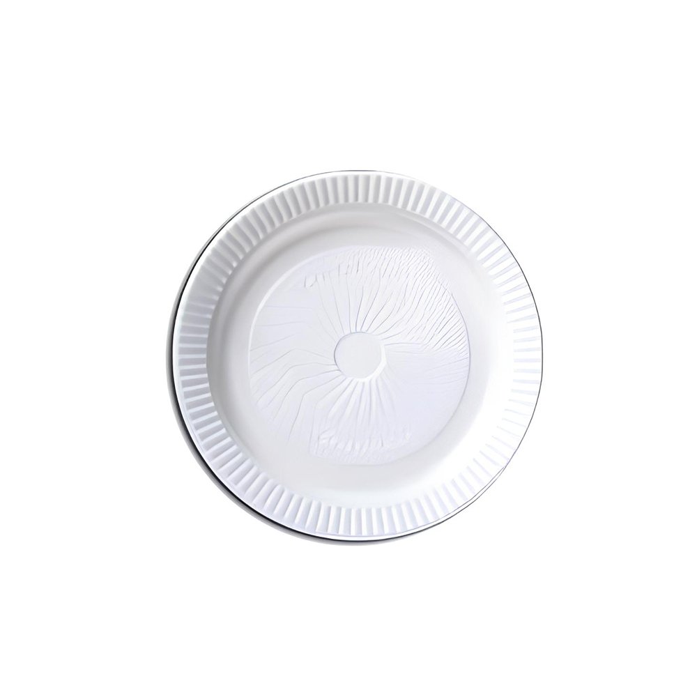 Prato Plastico Cristalcopo Branco 15CM Caixa 100x10