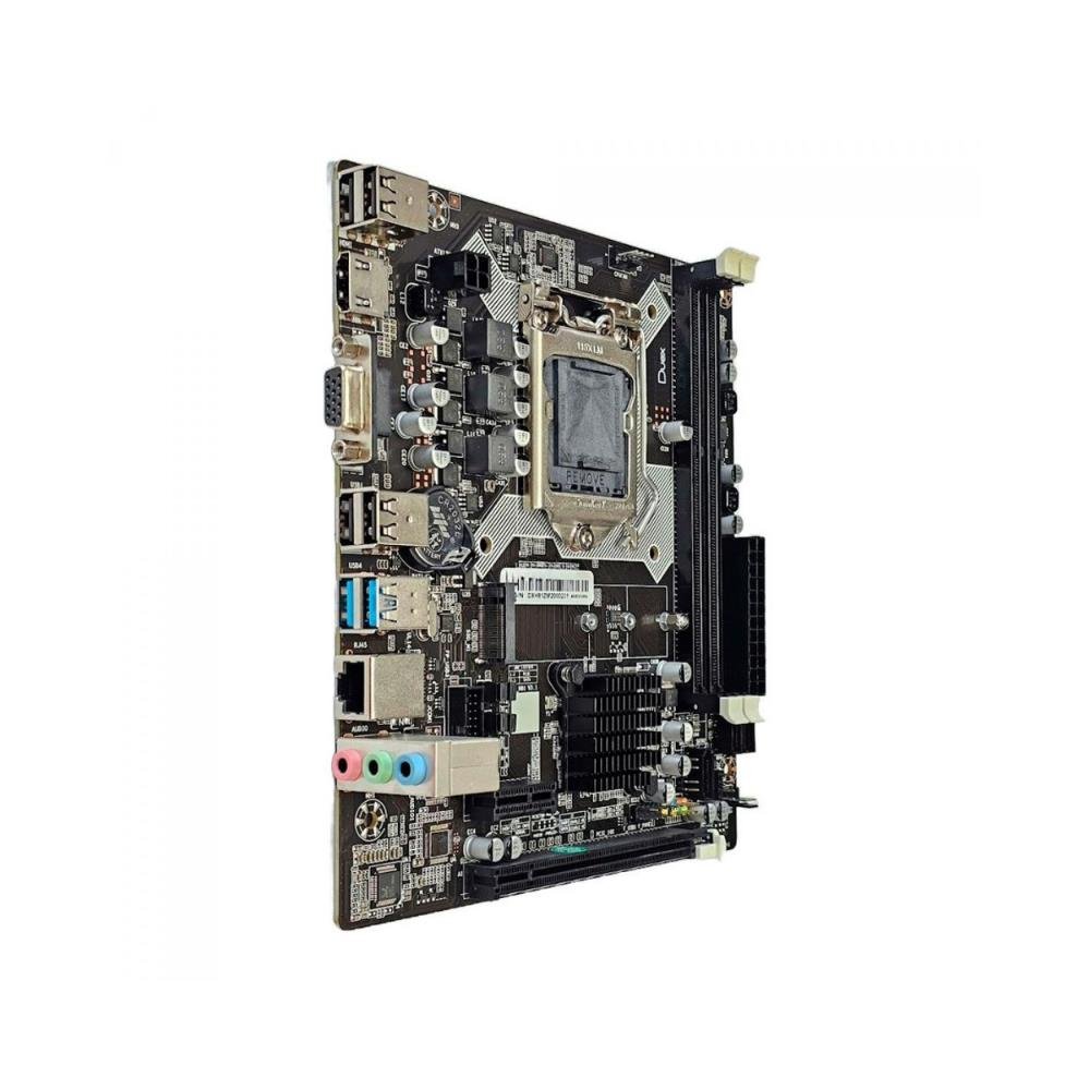 Placa Mãe Duex DXMBH81G M2, Chipset H81, Intel LGA 1150, MATX, DDR3