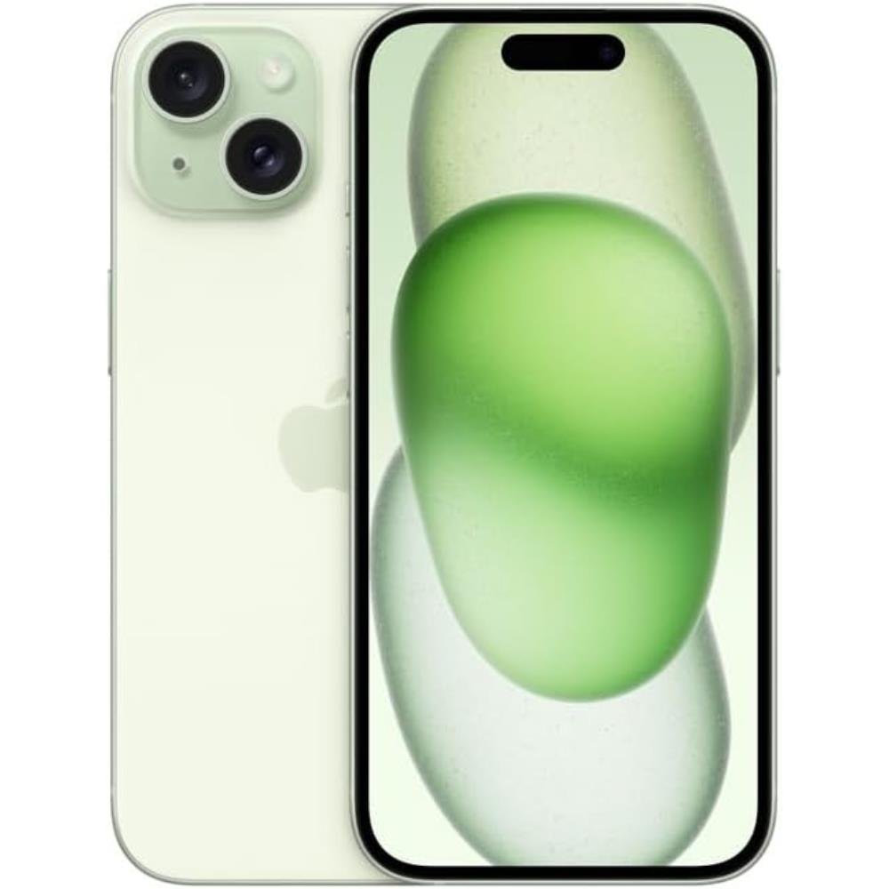 iPhone 15 Apple (128GB) Verde, Tela de 6,1", 5G e Câmera de 48 MP