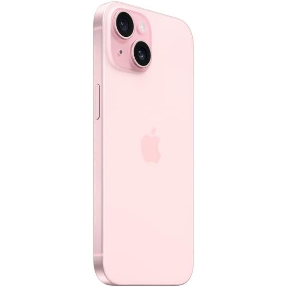 iPhone 15 Apple (128GB) Rosa Tela de 6,1" 5G e Câmera de 48 MP