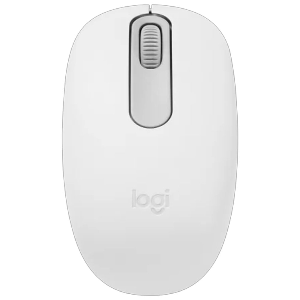 Mouse Sem Fio Logitech M196, Ambidestro Compacto, Bluetooth, Compativel com PC e Mac, Branco