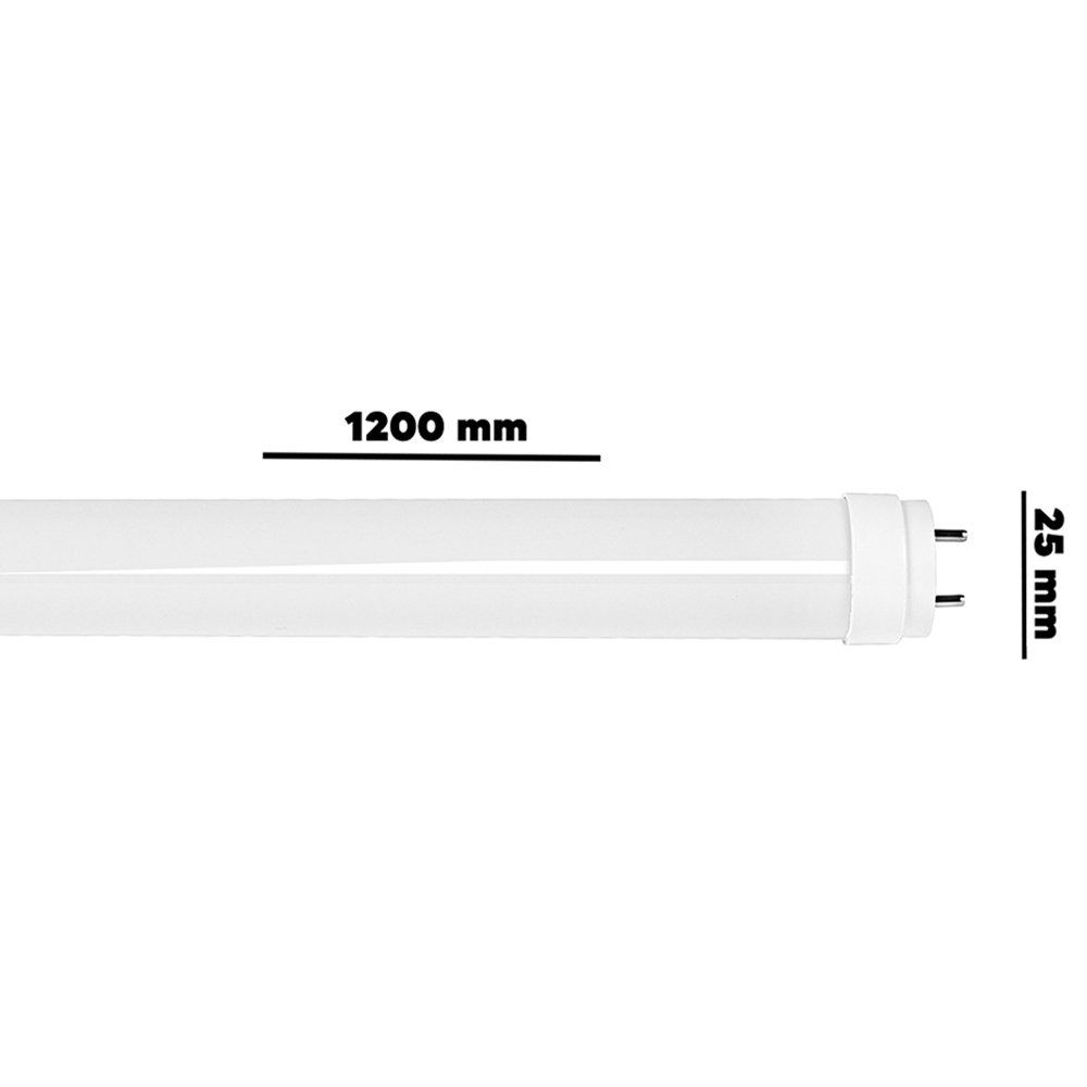 Lâmpada Led Tubular Avant T8 G13 18W  1,2M 6,5K 1,2M 1850 Lumens