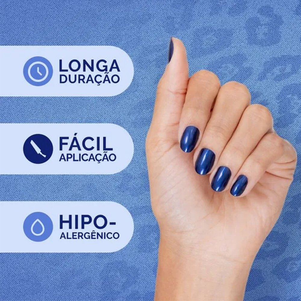 Esmalte Risqué Metálico Chilli Beans Asas para a Liberdade Avulso 8ml
