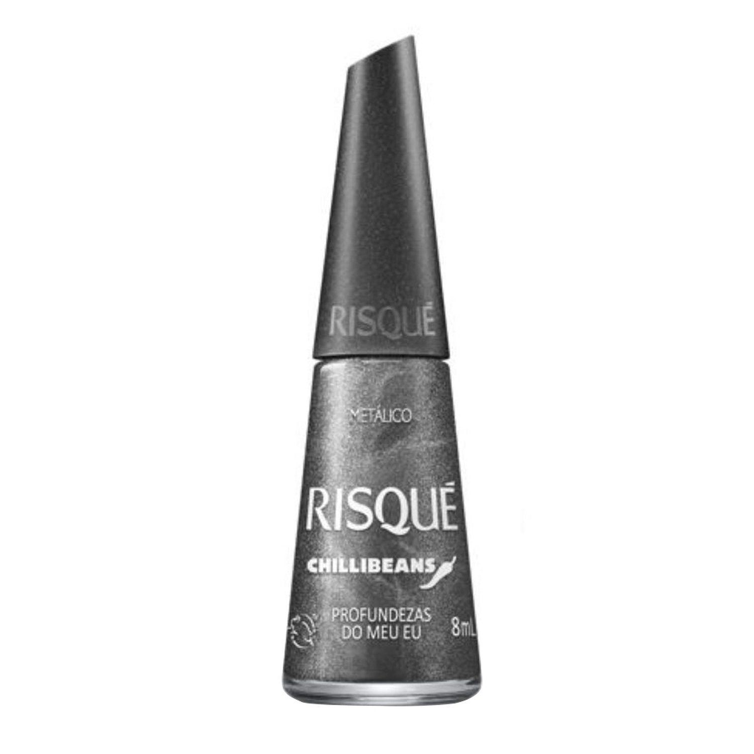 Esmalte Risqué Metálico Profundezas do Meu Eu Chilli Beans Avulso 8ml