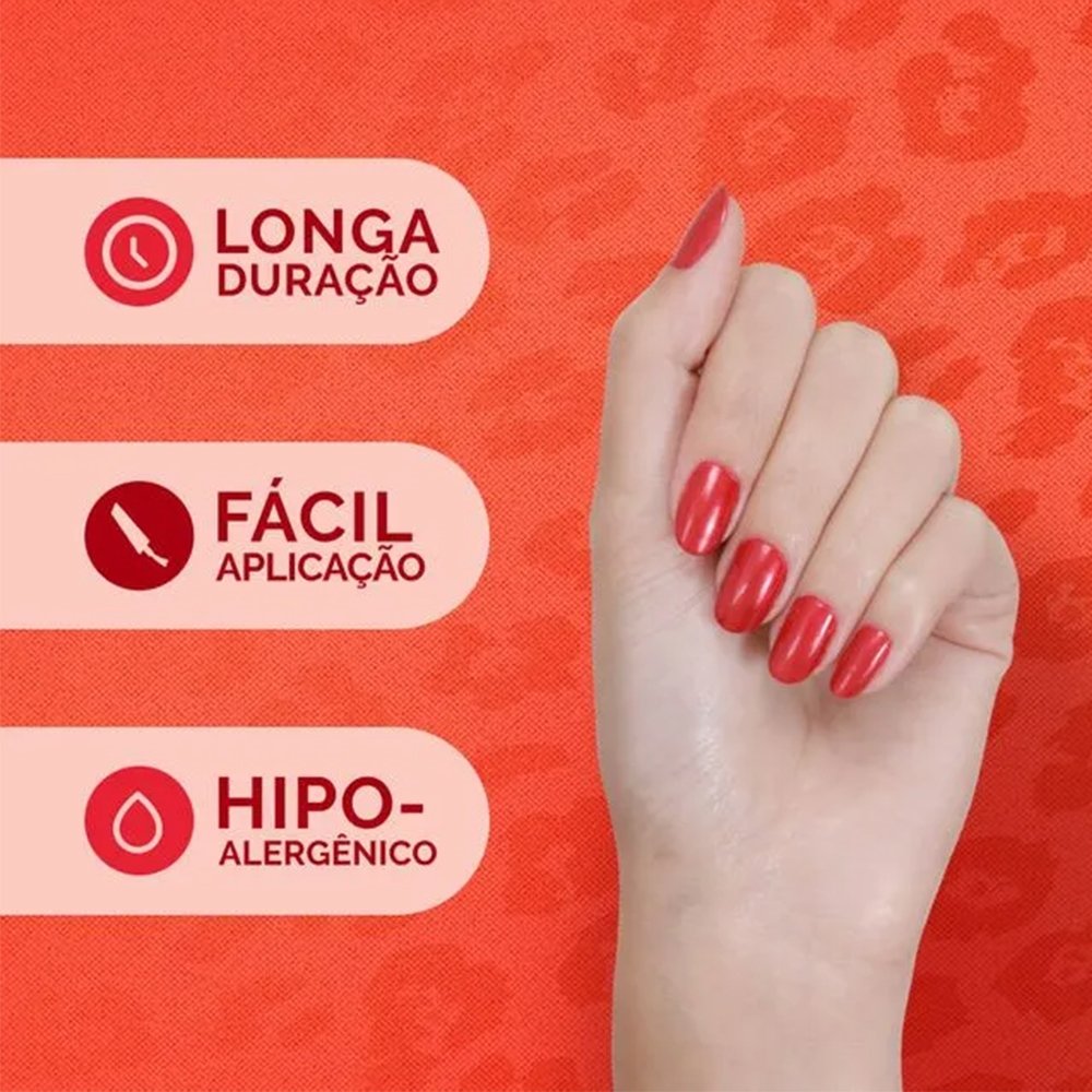 Esmalte Risqué Metálico Pra Te Ver Melhor Chilli Beans Avulso 8ml