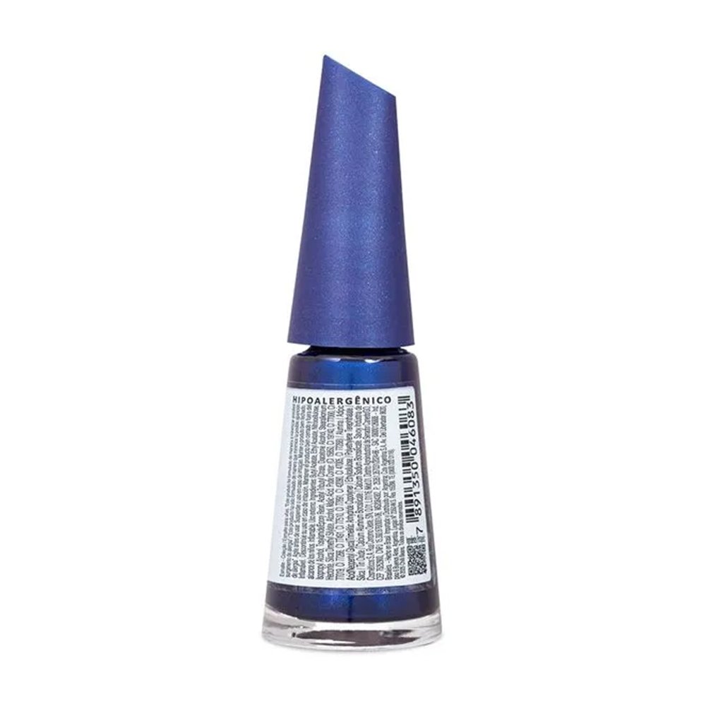Esmalte Risqué e Chilli Beans Metálico Asas Para a Liberdade Azul Blister 8ml