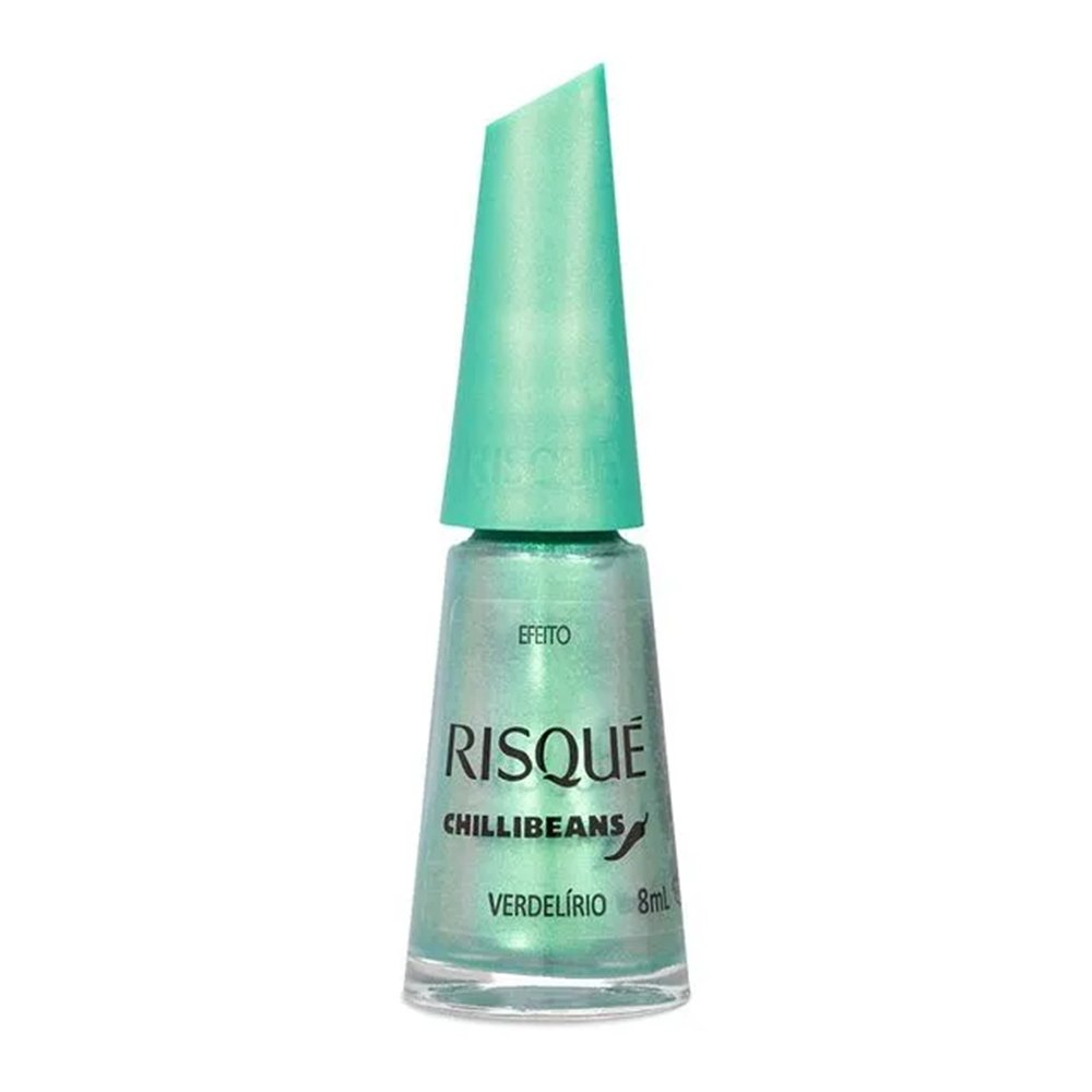 Esmalte Risqué Efeitos Verdelírio Chilli Beans Blister 8ml