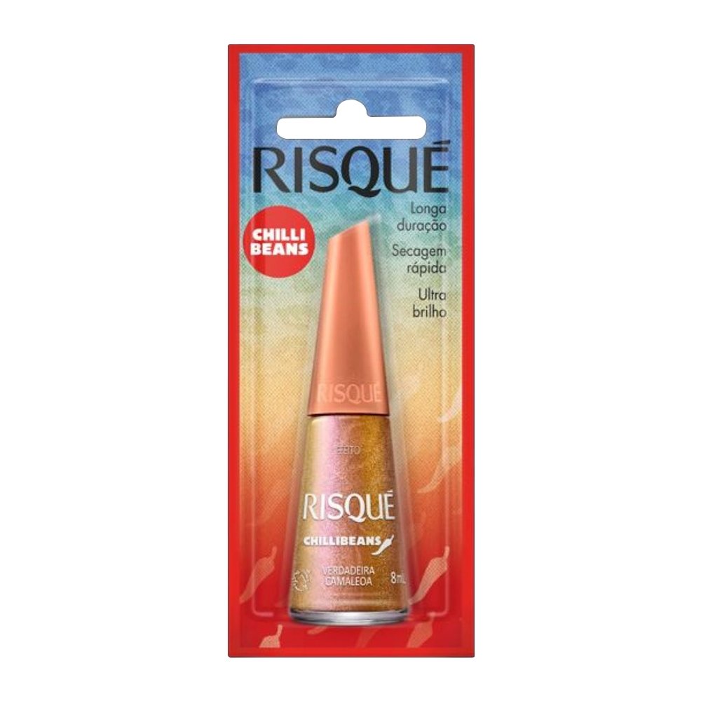 Esmalte Risqué Efeitos Verdadeira Camaleoa Chilli Beans Blister 8ml