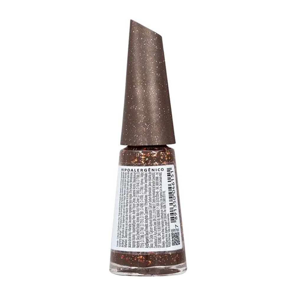 Esmalte Risqué Glitter A Onça Que Habita em Mim Chilli Beans Blister 8ml