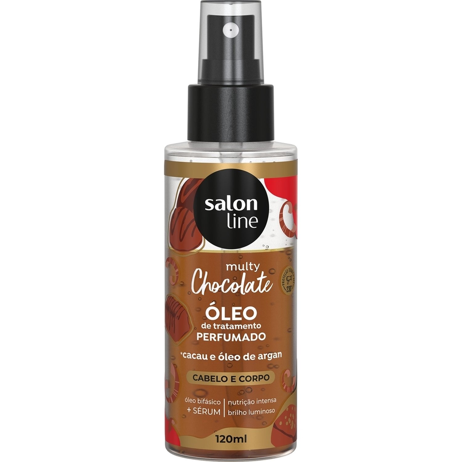 Óleo Perfumado Salon Line Multy Poderosos Chocolate 120ml