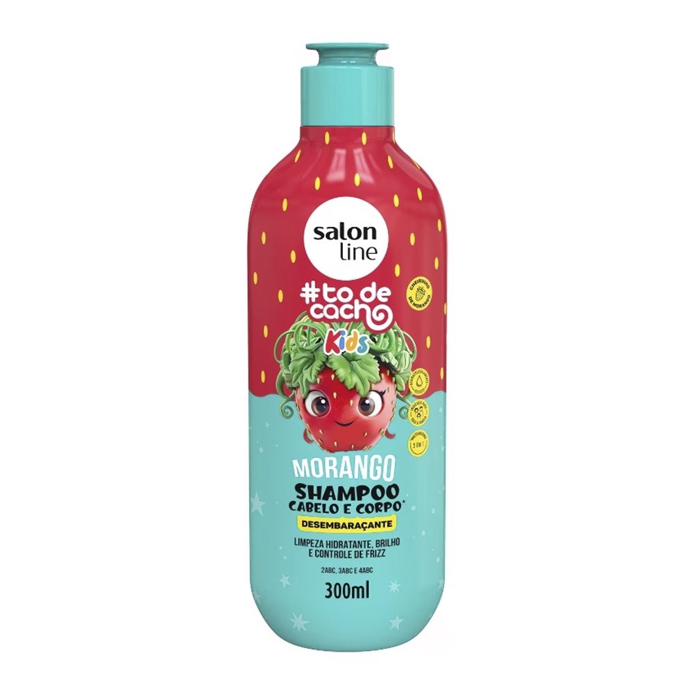 Kit Shampoo 300ml + Condicionador 200ml Salon Line Meu Liso Escudo Antiporosidade