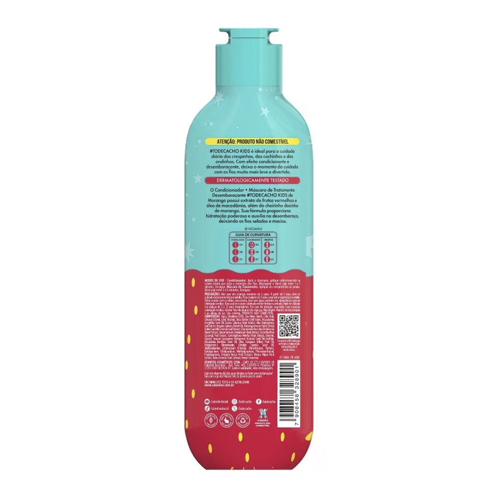 Kit Shampoo 300ml + Condicionador 200ml Salon Line Meu Liso Escudo Antiporosidade