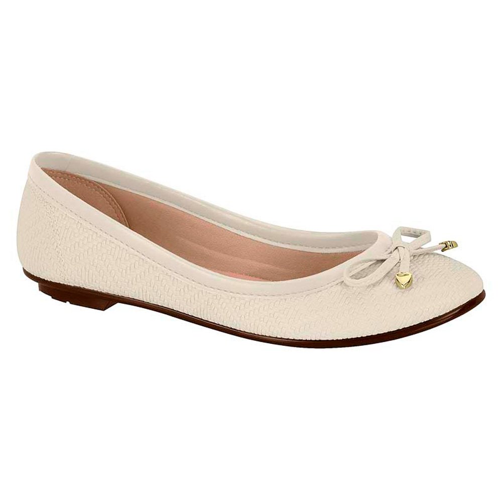 Sapatilha Moleca 5027.1423.26775.35312 Branco Off 34-39 Com 12 Pares