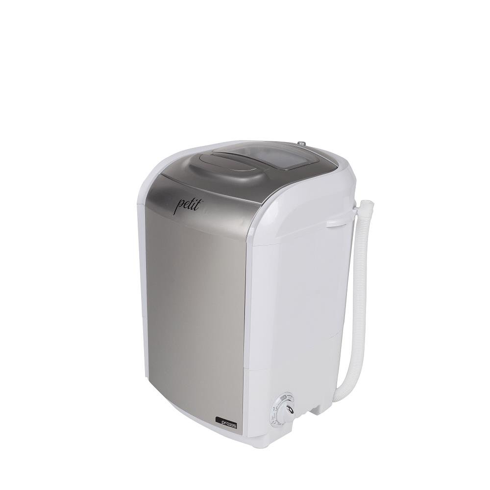 Mini Lavadora de Roupas 1,2 Kg Praxis Prata ¿ 220 Volts