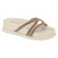 Tamanco Beira Rio 8534.103.28490.99080 Grafite Ouro 34-39 Com 12 Pares