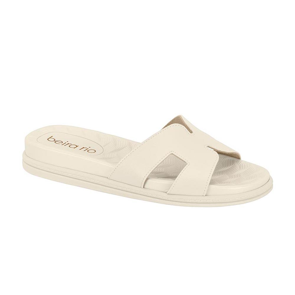Tamanco Beira Rio 8528.204.9569.35312 Branco Off 34-39 Com 12 Pares