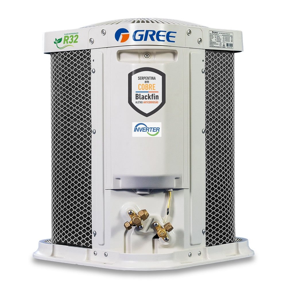 Ar Condicionado Split Hi Wall Inverter Gree G-Diamond 12000 BTU/h Quente e Frio GWH12ACC-D6DNA1A/O ¿ 220 Volts