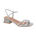 Sandalia Beira Rio 8540.103.19443.41 Prata 34-39 Com 12 Pares