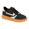 Tenis Moleca 5816.102.29464.35404 Preto Branco Off 34-39 Com 8 Pares
