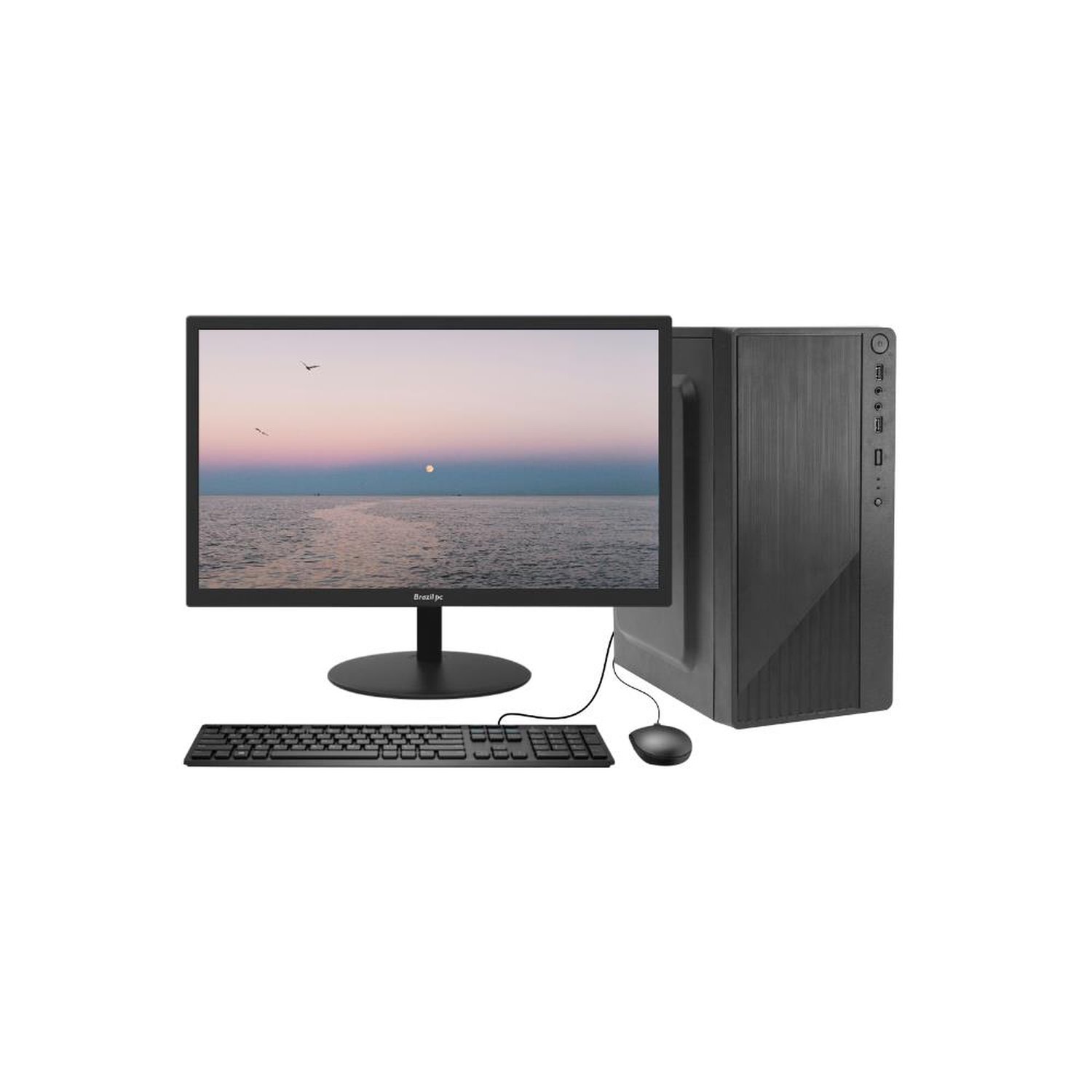Computador Completo Intel Core I5 9ª Geração 8GB SSD 480GB Monitor 19" BrazilPC