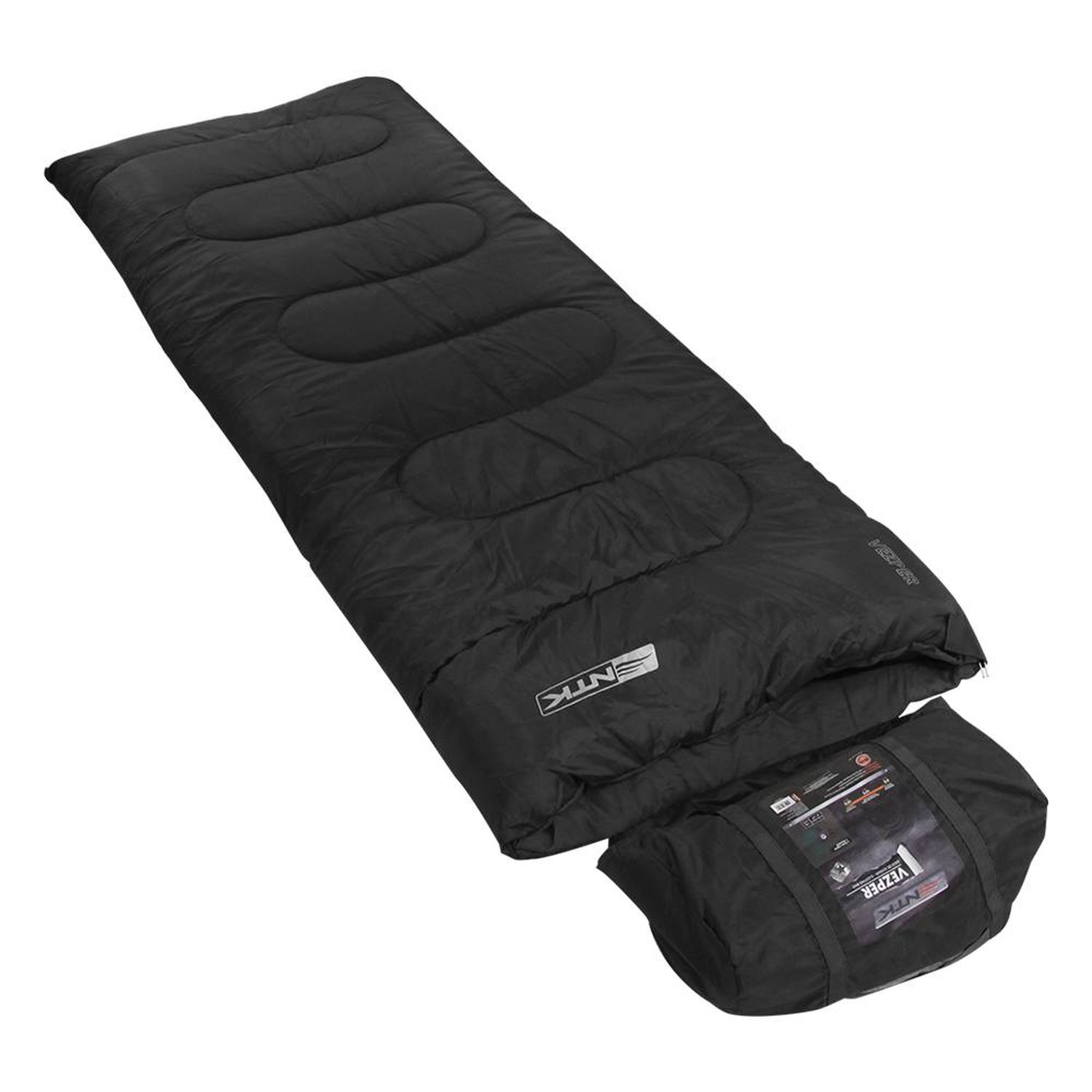 Saco De Dormir Vezper Preto Ntk Tatica