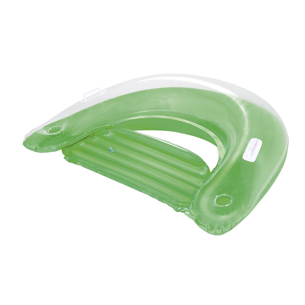 Poltrona Inflavel Lounge Com Porta Copo Verde Bestway