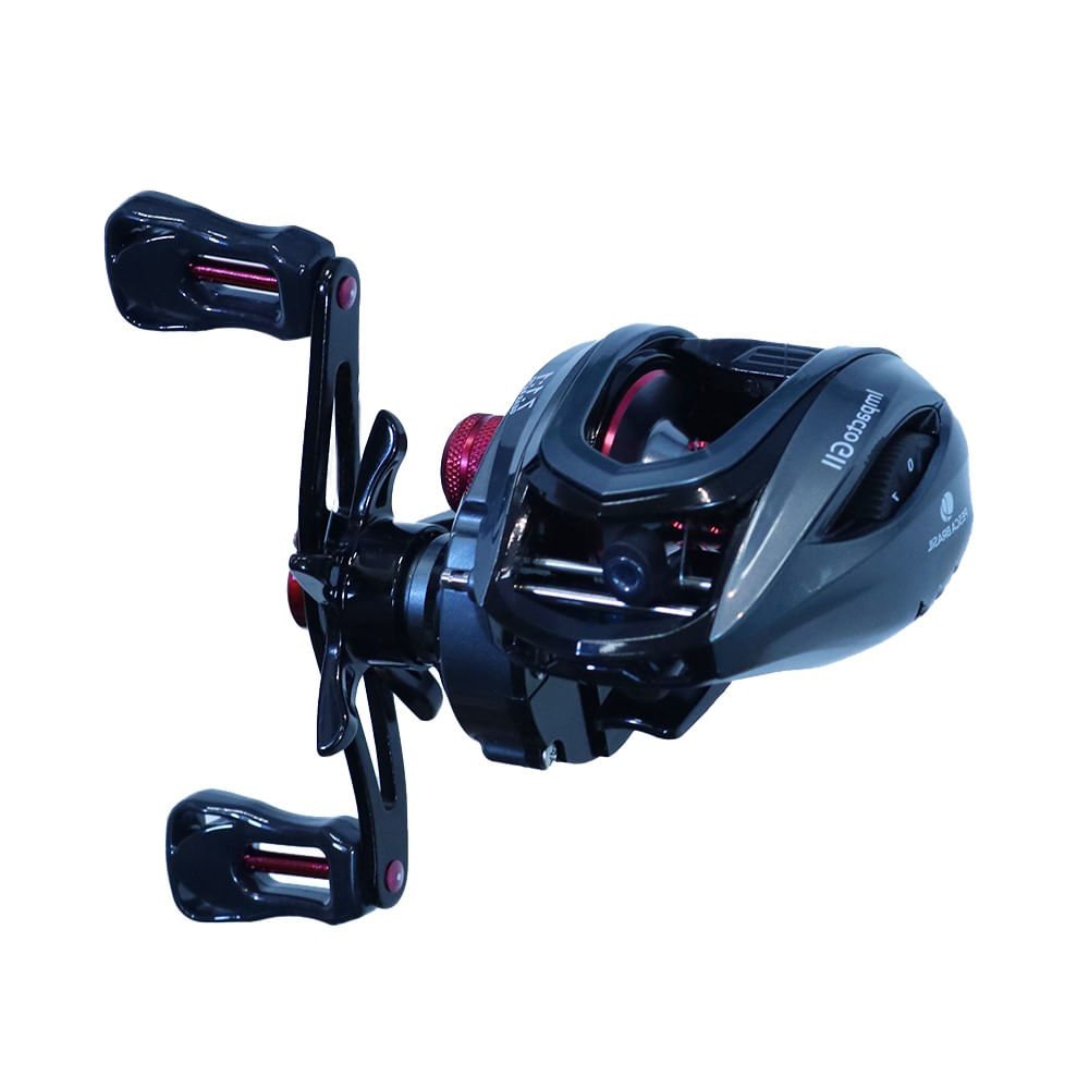 Carretilha Direita Impacto Gii (6+1)Roll Unica Pesca Brasil