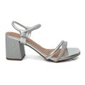 Sandalia Beira Rio 8436.213.27217.89093 Cristal Silver Prata 34-39 Com 12 Pares