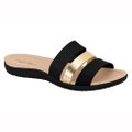 Tamanco Modare 7125.200.26380.16579 Preto Dourado 34-39 Com 12 Pares