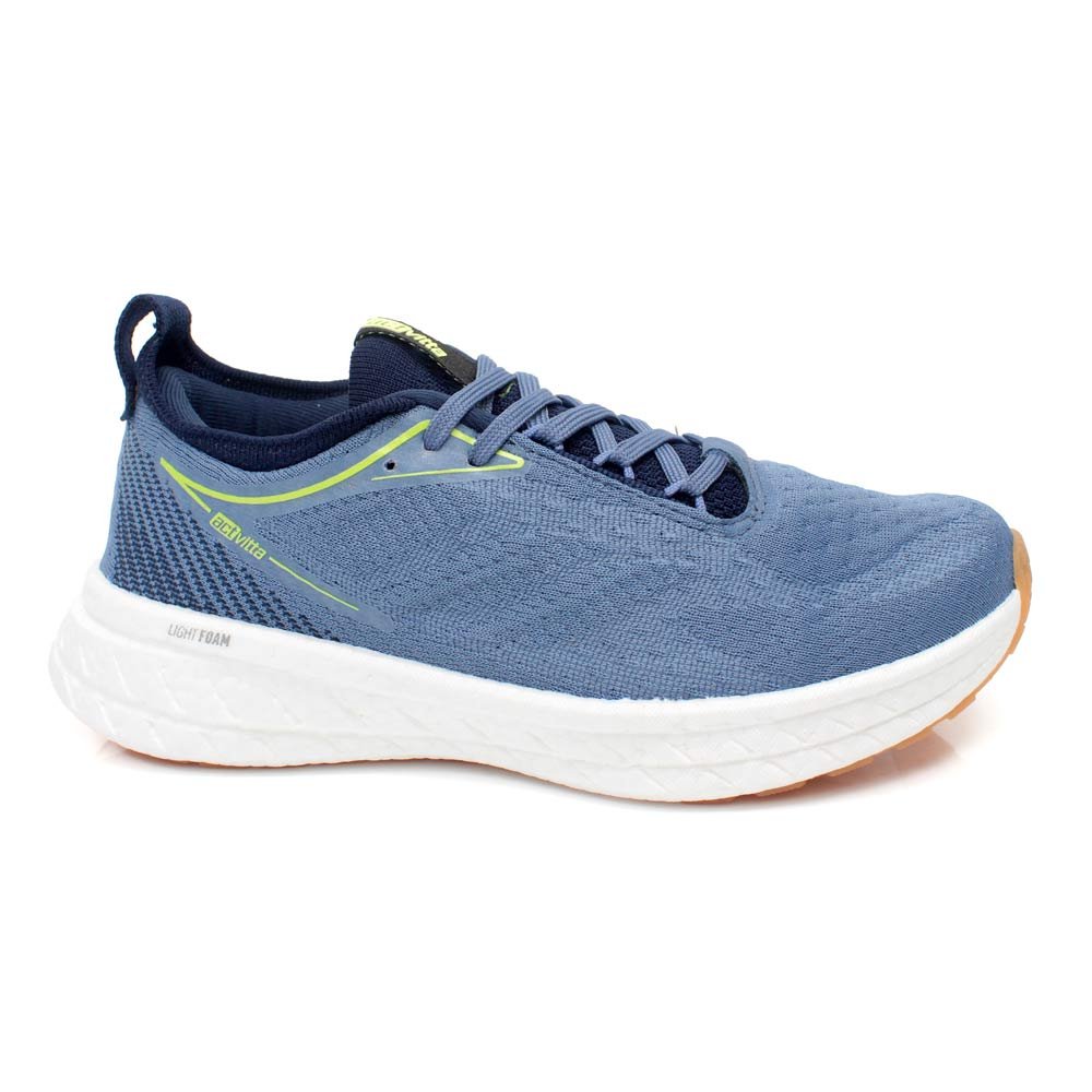 Tenis Actvitta 4931.110.29617.102374 Azul Marinho Lime 38-43 Com 12 Pares